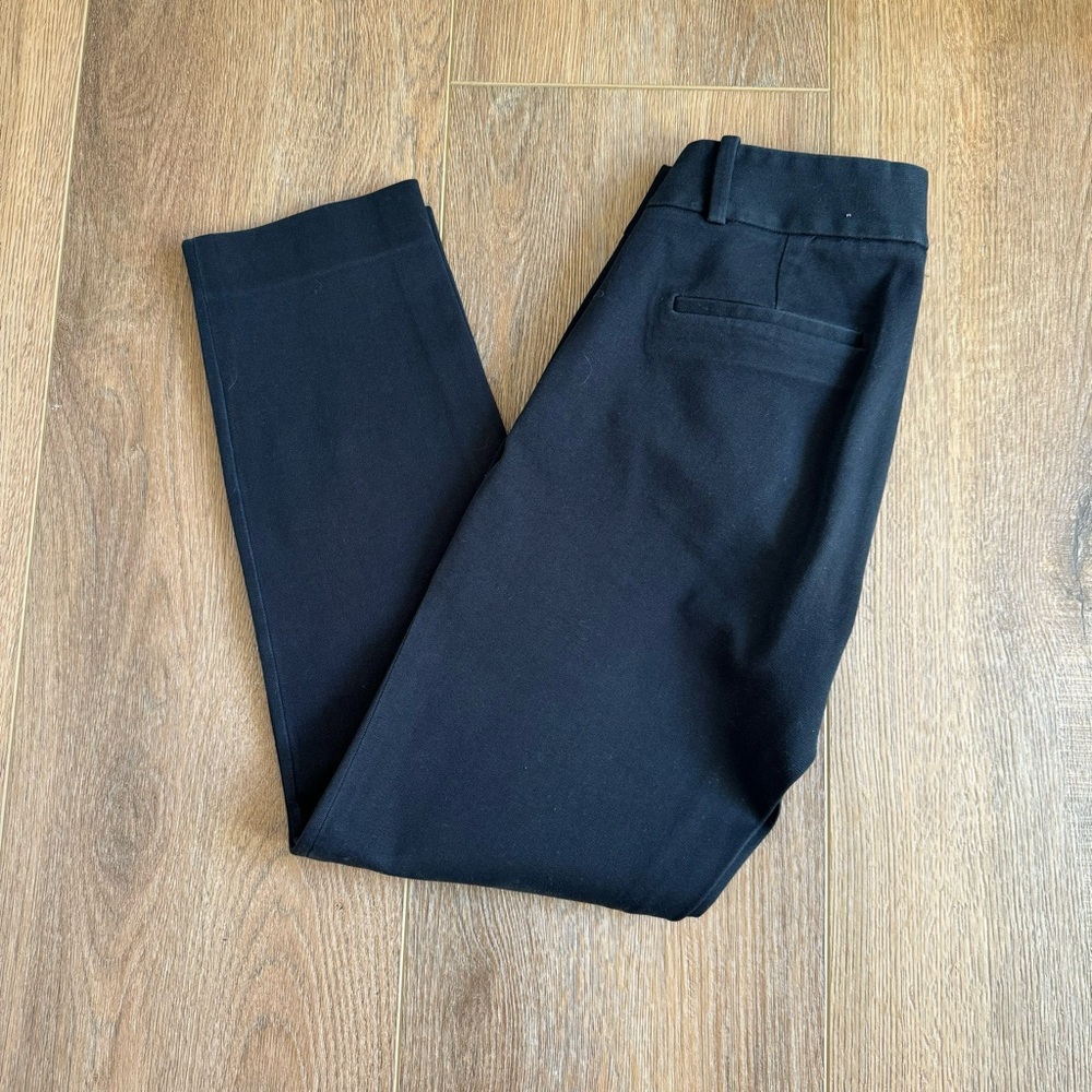J CREW Stretch CITY FIT pants BLACK